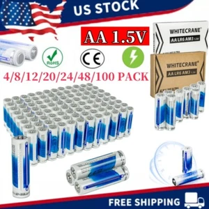 4/8/12/20/24/48/100 Stück AA Batterien Hohe Kapazität 1,5 V Alkaline Power Langlebig - Bild 1 von 23