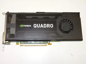 NVIDIA Quadro Kepler K4000 3 GB dual screen Graphics Card, 768 cuda, Dell 0D5R4G - Picture 1 of 7