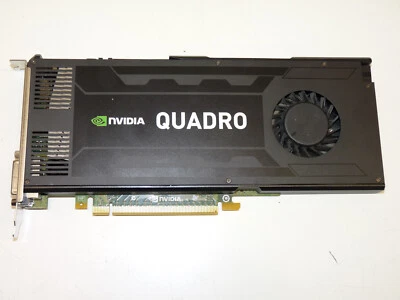 NVIDIA Quadro Kepler K4000 3 GB dual screen Graphics Card, 768 cuda, Dell 0D5R4G - Image 1 of 4