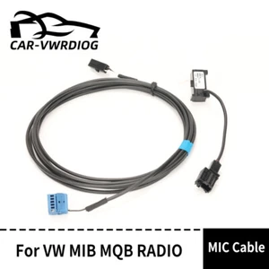 Per VW Skoda MIB MQB 12 poli cavo autoradio cablaggio microfono controllo vocale - Foto 1 di 6