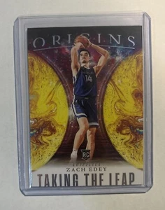 2024-25 Origins Zach Edey Taking the Leap Rookie #24 Grizzlies RC - Imagen 1 de 2