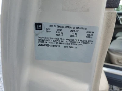 Used Rear Right Door Window Regulator Rear fits: 2008 Buick Lacrosse Rear Right Foto 1 de 4