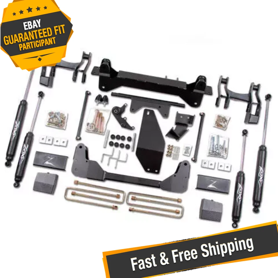 Zone Offroad C14N 6" Suspension System for 1988-1998 Chevy/GMC K1500 Pickup — 第 1/4 张图片