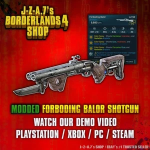 Borderlands 4✨ MODDED BALOR SHOTGUN CRAZY DAMAGE FUN BL4 ✅PC-PS-XBOX✨ - Picture 1 of 1