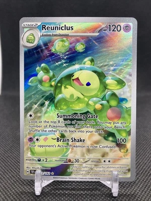 Reuniclus Holo Illustration Rare Card 171/162 SV05: Temporal Forces NM Condition - Image 1 of 2