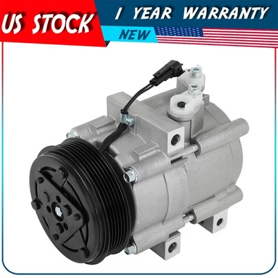 Compresor de aire acondicionado para 06-10 Lincoln Town Car Ford Explorer Mercury Mountaineer Foto 1 de 4