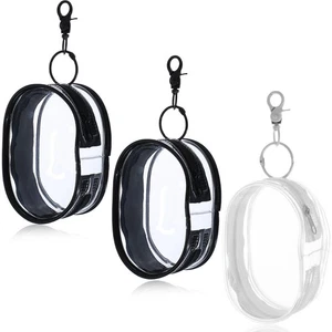 3 Stück Mini Klar Kosmetiktasche mit Reißverschluss, Wasserdicht Kosmetiktasche Schlüsseltasche Lippen... - Bild 1 von 7