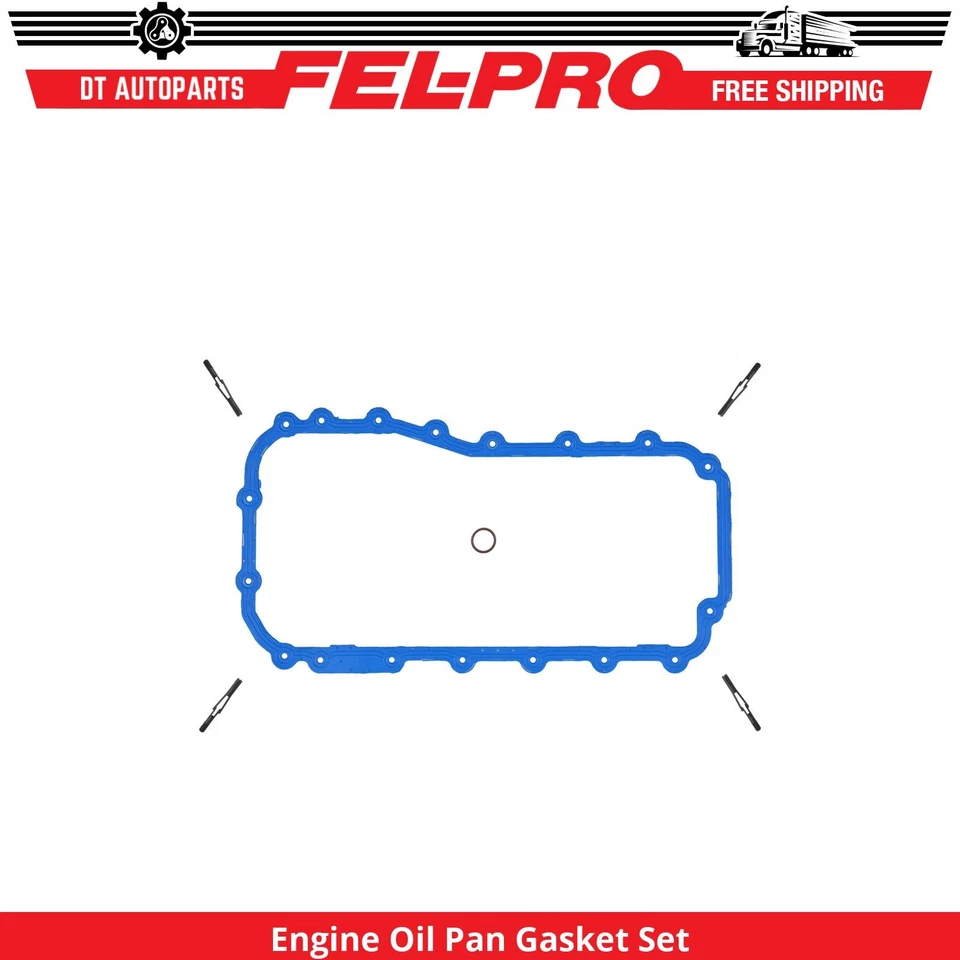 For 1993-1997 Chrysler Intrepid 3.3L V6 Engine Oil Pan Gasket Set Fel-Pro 1994 - Image 1 of 1
