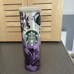 Starbucks 2021 Halloween Purple Spider Glow in Dark Cold Cup Tumbler 16oz - Bild 1 von 6