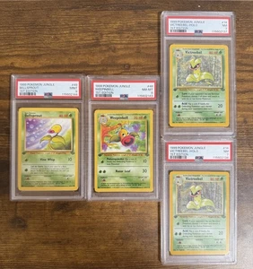 Pokemon PSA Graded Victreebel Evolution Set PSA 7 1st Edition Holo Rare Jungle - Picture 1 of 9