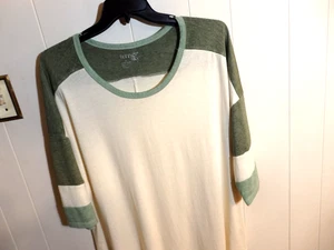 2X 3X 22 24 26 XXL Top Blous Wome Plus Sleev Pullove T Shirt Jersey Cotton High - Picture 1 of 14
