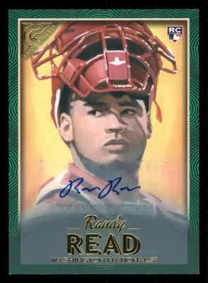 2018 Topps Gallery AUTO Green #122 Raudy Read /99 - Image 1 of 2