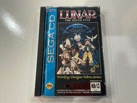 Lunar: The Silver Star (Sega CD 1993) CIB Complete w Manual + Reg + Foam N MINT