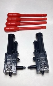 G2 Transformers OPTIMUS PRIME WEAPONS PARTS Lot 4 Launchers 2 Missiles READ - Picture 1 of 3