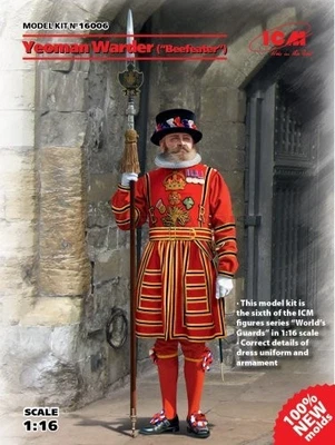 ICM 16006 1/16 Yeoman Warder "Beefeater" (100% New Molds) - Image 1 of 2