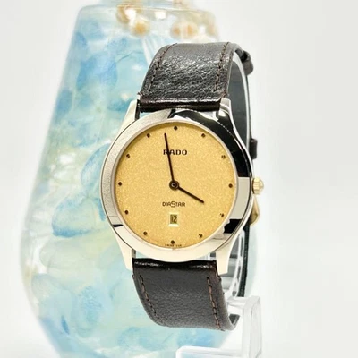 RADO DiaStar Vintage Quartz Womens Watch Gold Tone Model 16004043 Classic - Image 1 of 4