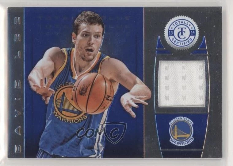 2013-14 Totally Certified Memorabilia Totally Blue /99 David Lee #15 - Image 1 of 2