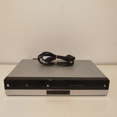 VIDEOREGISTRATORE COMBINATO DVD VHS LG V190 LETTORE CASSETTE VCR COMBO 6 TESTINE - Immagine 1 di 4