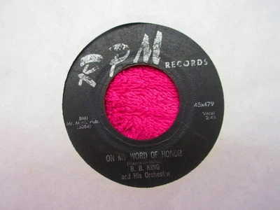 B. B. KING-ON MY WORD OF HONOR/BIM BAM-BLUES-ON RPM - Image 1 of 2
