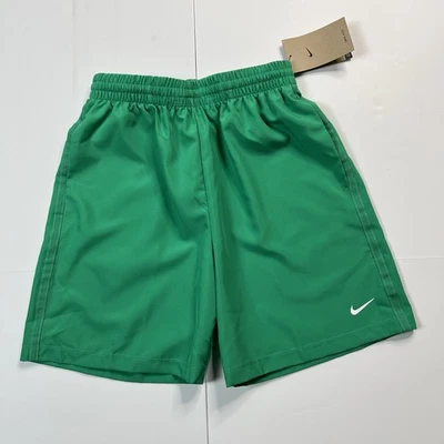 Shorts de treinamento Nike Dri Fit ajuste padrão verde DX5382-324 crianças jovens grande novo com etiquetas - Imagem 1 de 2