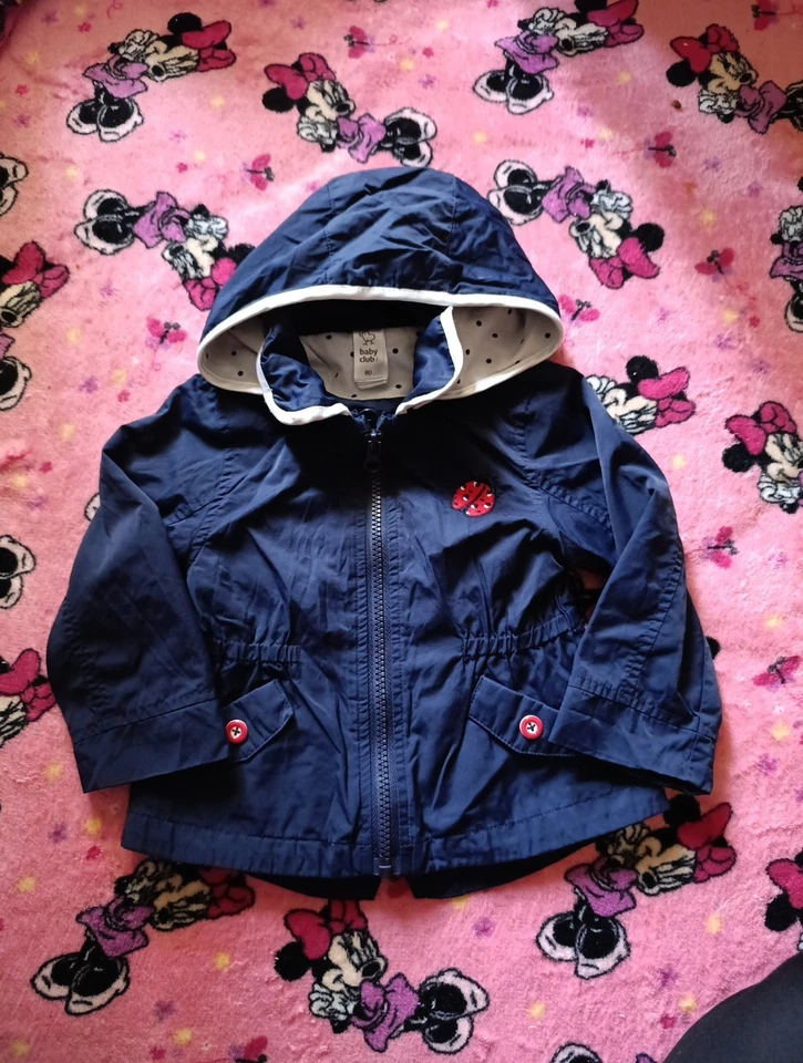 Jacke Dünn Mädchen Marienkäfer Gr. 80 - Bild 1 von 1