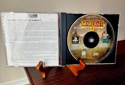 WarCraft 2: The Dark Saga PlayStation 1 PS1 TESTED Back/Manual Cover gone CODES - Image 1 of 4