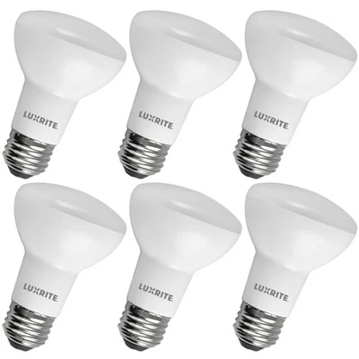 LUXRITE BR20 LED Bulb, 45W Equivalent, 2700K Warm White, Dimmable, 460 Lumens... - Image 1 of 4