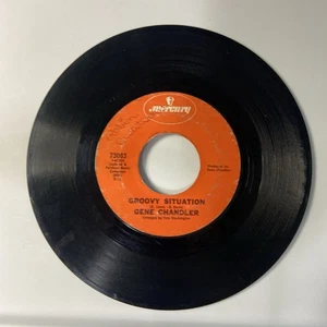 Gene Chandler : Groovy Situation & Not The Marrying Kind- Vinyl 45 - Imagen 1 de 2