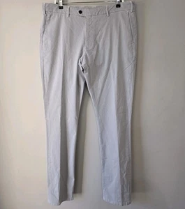 Peter Millar Crown Hose vorne flach für Herren khaki neu $ 200 - Größe 38 x 36 Golf adrett  - Bild 1 von 9