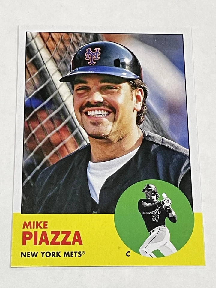 2022 Topps Archives Baseball #7 - Mike Piazza - New York Mets - Image 1 of 2