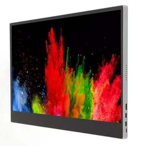 Portable Monitor 15.6in 4K IPS 3840x2160 60Hz Autorotation 10200mAh External NEW - Afbeelding 1 van 21