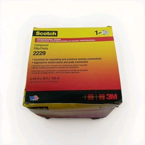 3M Scotch Seal Compound 2229 Professional Grade Mastic Tape Sealer 3.75in x 10ft - Picture 1 of 7