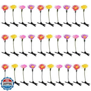 30 Pcs Bean Sprout Hair Clips Mixed Style Plant Hairpins Plant Hair Clip Litt - Picture 1 of 5