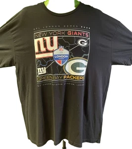 NFL Green Bay Packers New York Giants London Game T-Shirt Men's 2X-Large NWT - Picture 1 of 3
