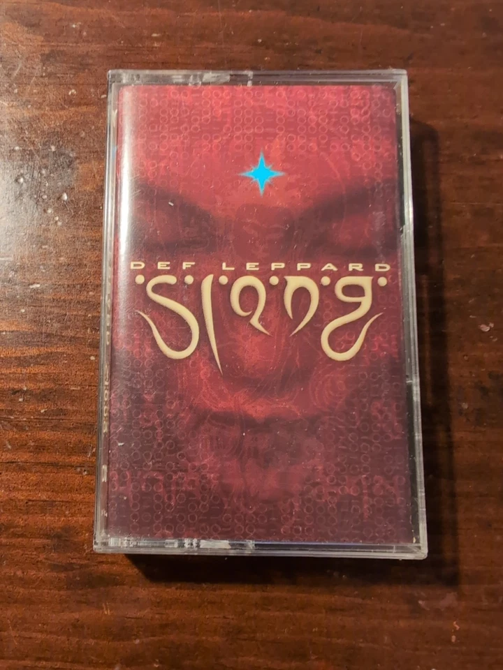 Def Leppard Slang Cassette Tape 1996 Mercury Canada - Image 1 of 4