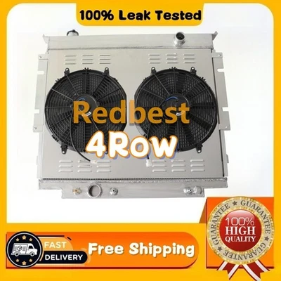 #1165 4Row Radiator Fan For Ford 1983-96 F Super Duty F250 F350 F59 6.9L 7.3L V8 Foto 1 de 4