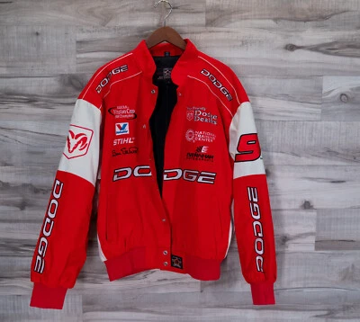 JH Design Dodge NASCAR Racing Jacket Men’s Large - Image 1 of 4