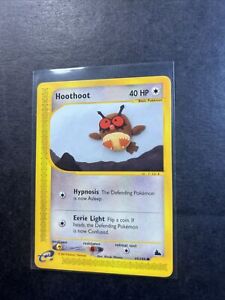 Hoothoot Skyridge 65/144 - Non Holo WOTC Common E-Reader Pokemon Card - NM/M