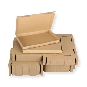 75 St. Großbriefkarton 230 x 160 x 20 mm DIN A5 braun Warenpost Faltkarton - Bild 1 von 4