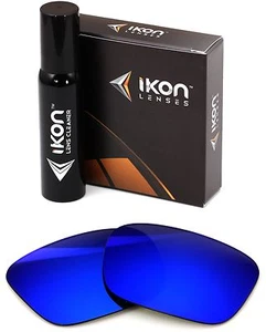 Polarized IKON Replacement Lenses Von Zipper Elmore Sunglasses Deep Blue Mirror - Picture 1 of 7