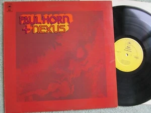 PAUL HORN + NEXUS CBS EPIC EPC69219 VINYL LP ALBUM - Picture 1 of 4