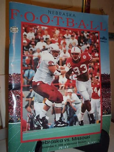 Nebraska Huskers vs Michigan State Game Program Magazine 1996 Memorial Stadium - Picture 1 of 3