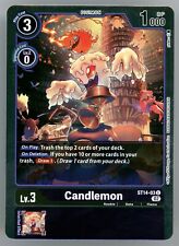 Digimon Candlemon Beelzemon Advanced Deck #St14-03 U Foil 