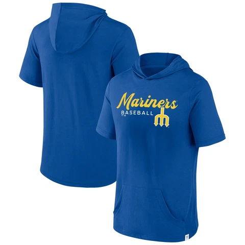Men's Fanatics Branded Royal Seattle Mariners Offensive Strategy Short Sleeve Cover