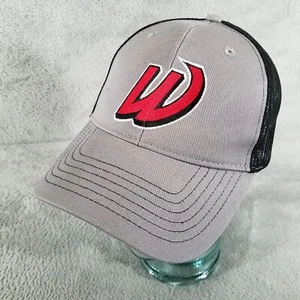 Cappello AMG Portland Winterhawks grigio nero rosso con logo maglia berretto camionista - Foto 1 di 7