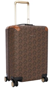 Michael Kors Tasche Reisekoffer Travel Empire SM Hardcase Trolley Braun 360° - Bild 1 von 17