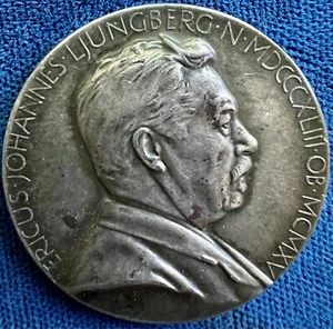 Suecia 1923 AR 31mm medalla Eric Ljungberg - Imagen 1 de 3