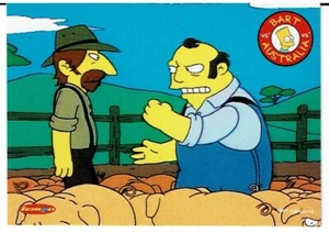 SIMPSONS DOWN UNDER PROMO CARD 3 - Bild 1 von 2
