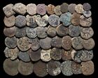 Spanische antike Münzen, Piratenära - 50 Stück Lot.