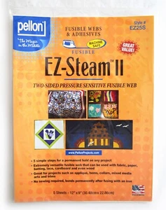 EZ25S - Pellon EZ Steam II 12 pollici x 9 pollici confezione da 5 pezzi - Foto 1 di 1